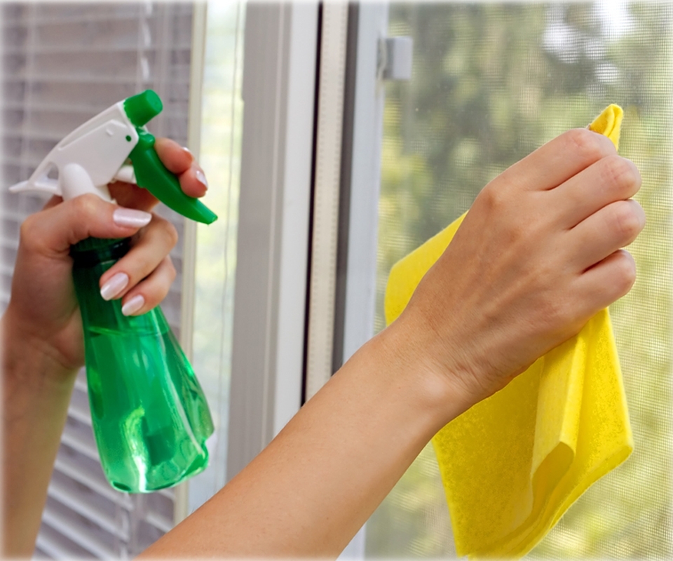 Чим мити пластикові вікна і підвіконня в домашніх умовах