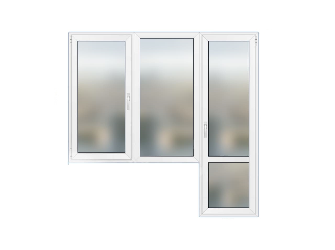 Двері на балкон